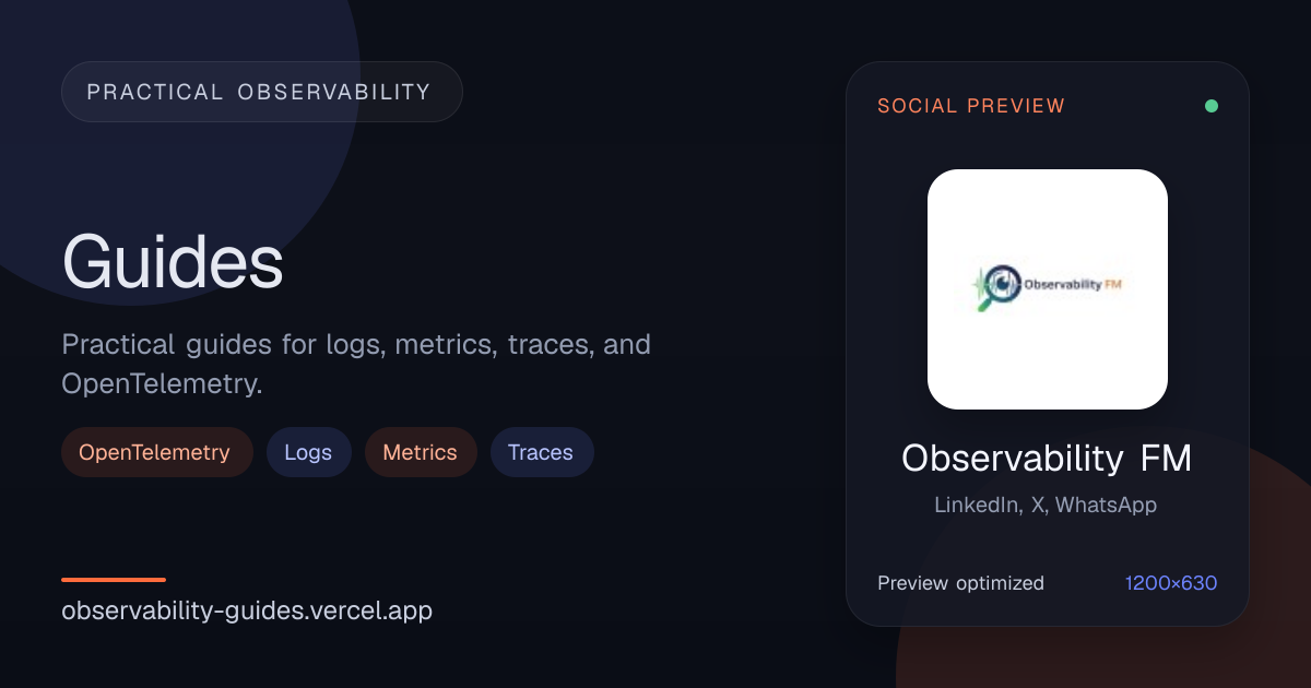 Guides | Observability Guides